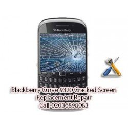 Blackberry Curve 9320 Cracked Screen Replacement Repair